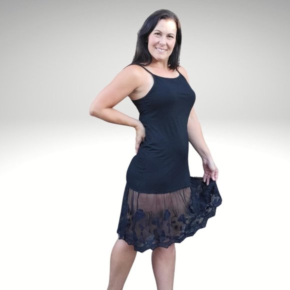 Stop and Smell the Roses Black Lace Dress Extender - Picture 7 of 7